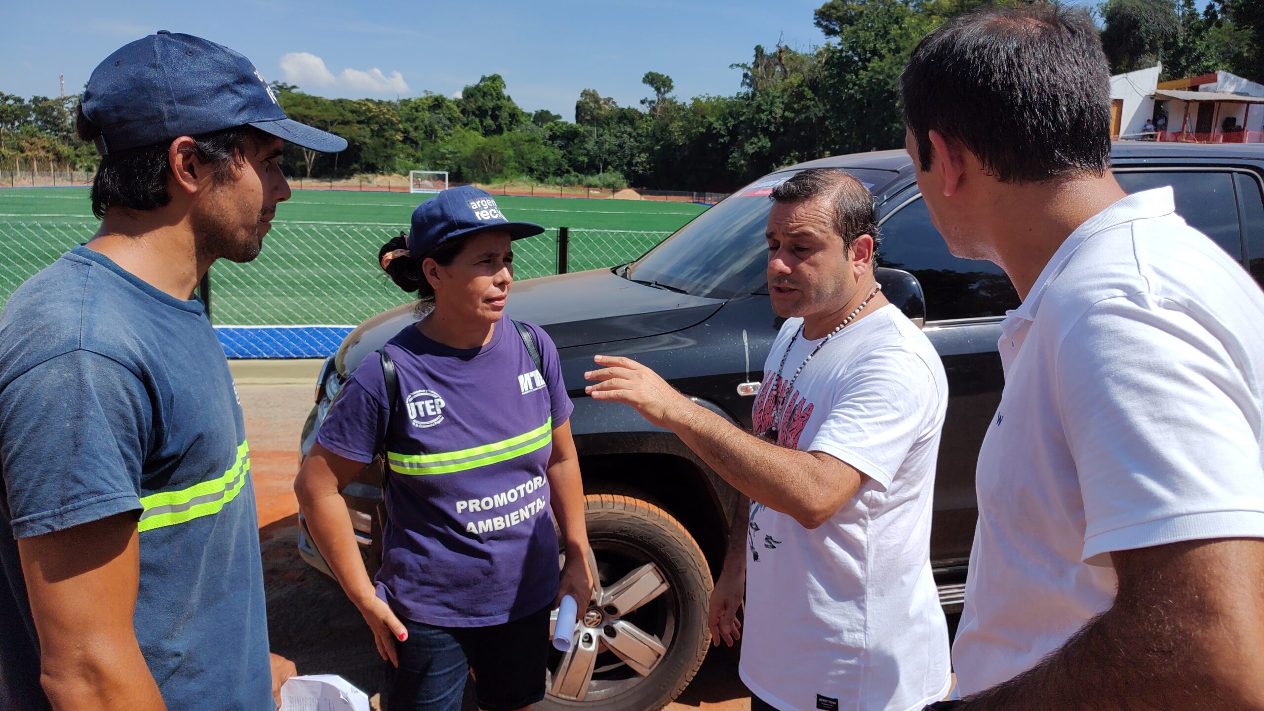 Herrera Ahuad se comprometió con los recuperadores urbanos de MTE Iguazú