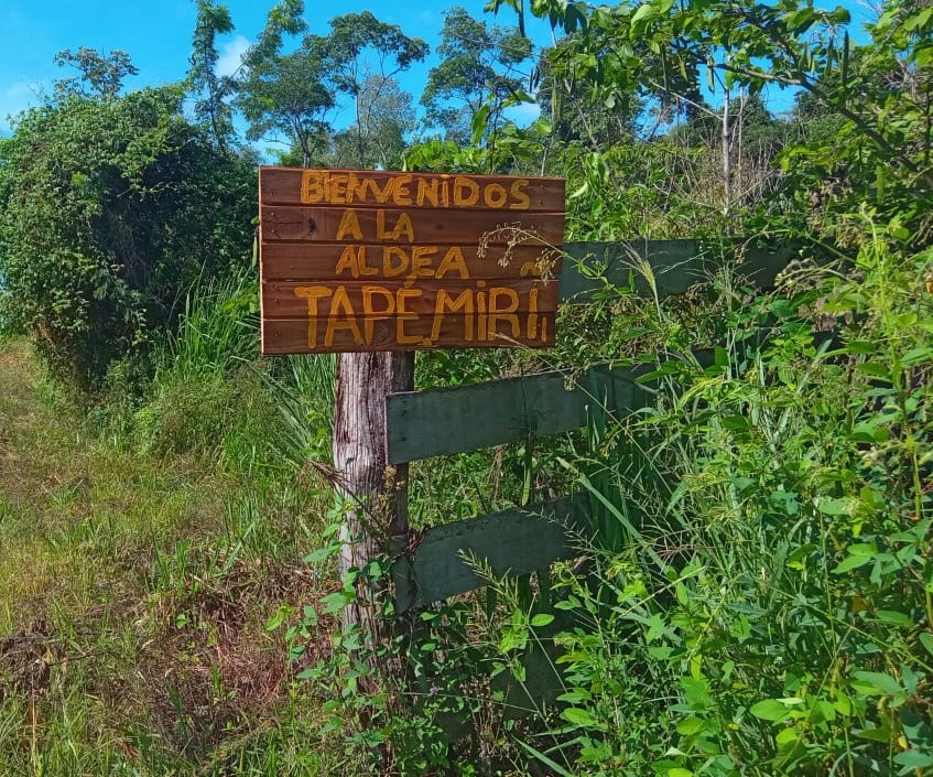Integrantes de la comunidad Tape Mirĩ solicitaron la apertura del camino de acceso a la Comunidad