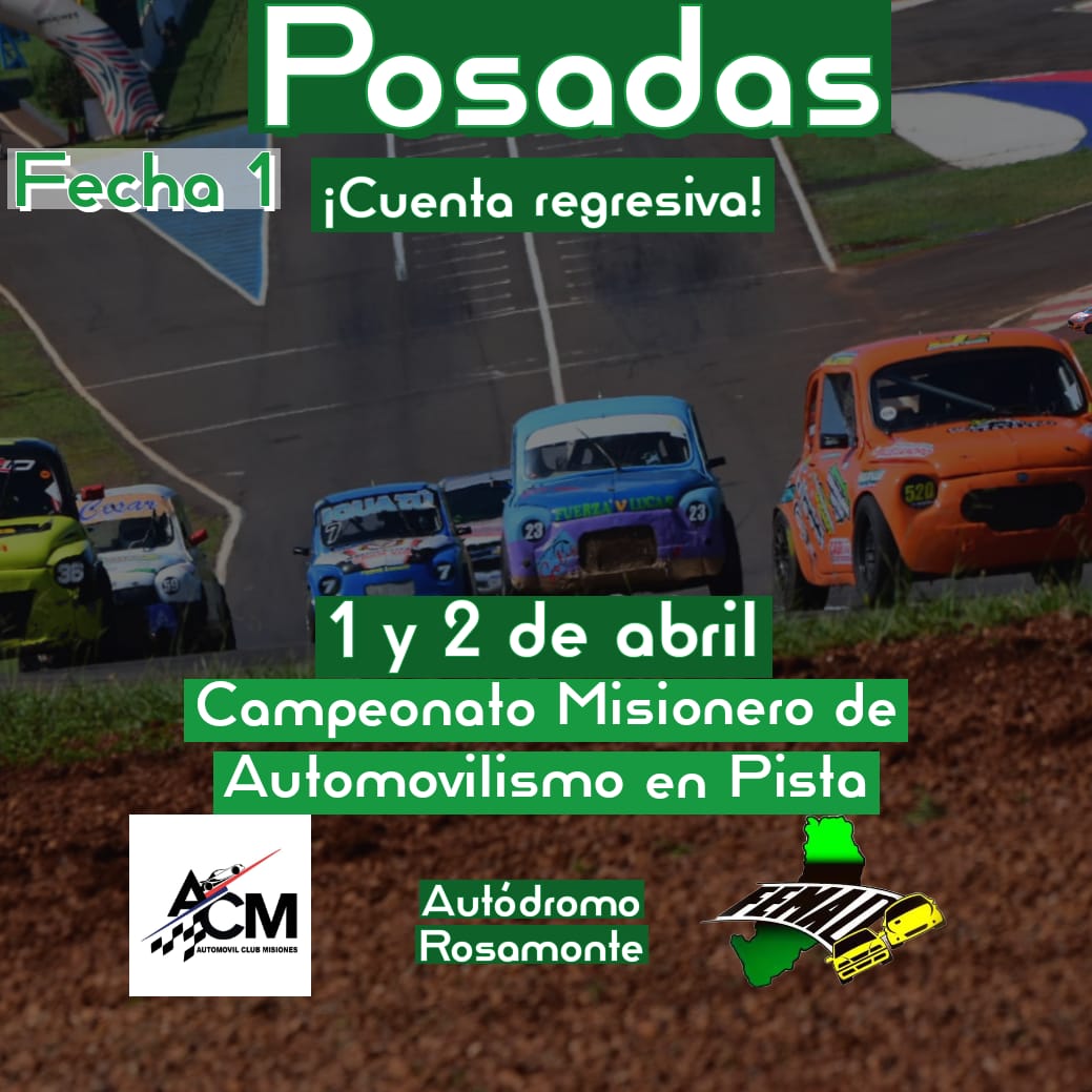 La FeMAD habilitó las inscripciones para el Misionero de Pista