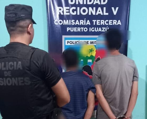 Atraparon a presuntos motochorros que asaltaron a una pareja en las 600 hectáreas de Iguazú