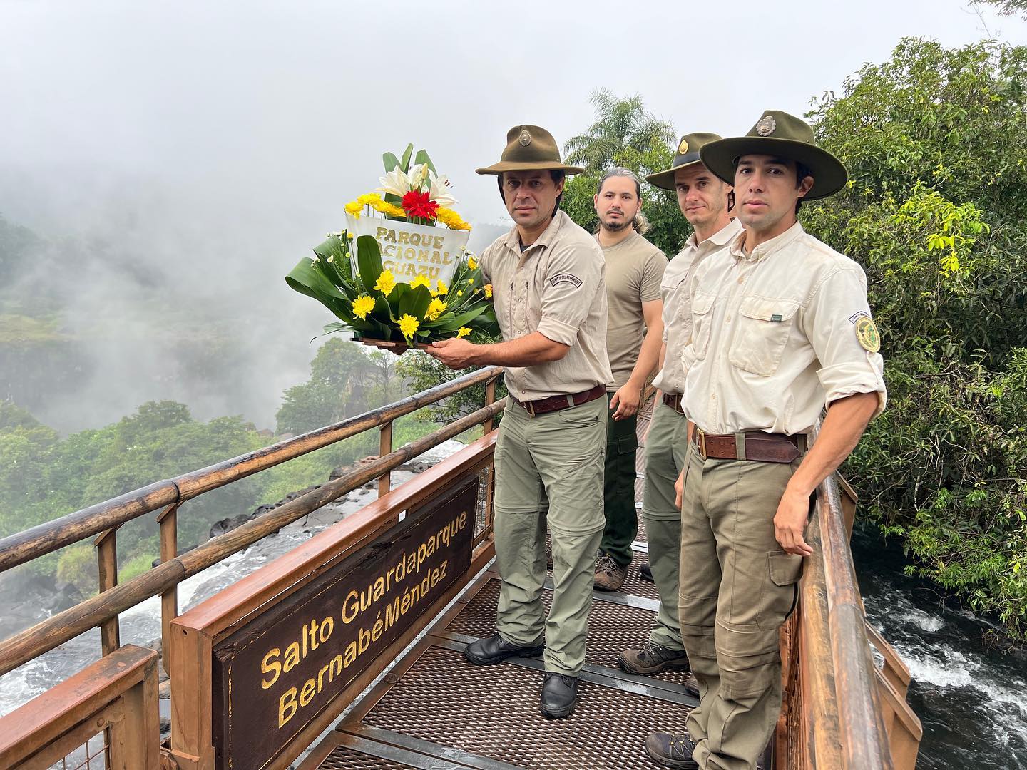 Homenajearon al guarparque Bernabé Mendez en un nuevo aniversario de su asesinato