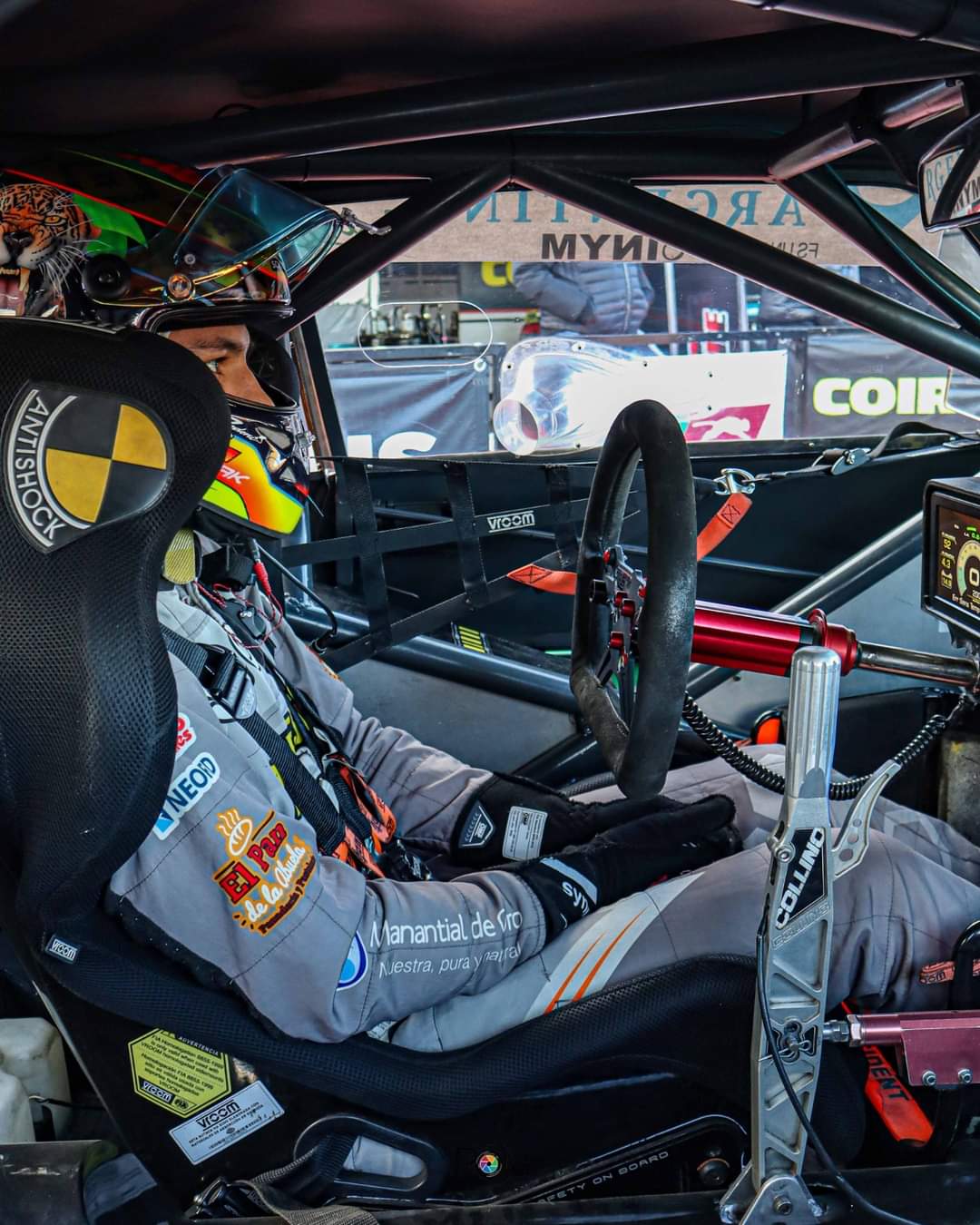 Bundziak corre la quinta del TC Pista en Concepción del Uruguay
