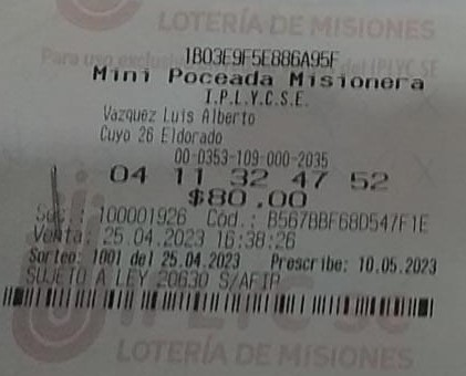 Ganadora de la Mini Poceada usará el dinero para pagar cuentas y comprar una heladera