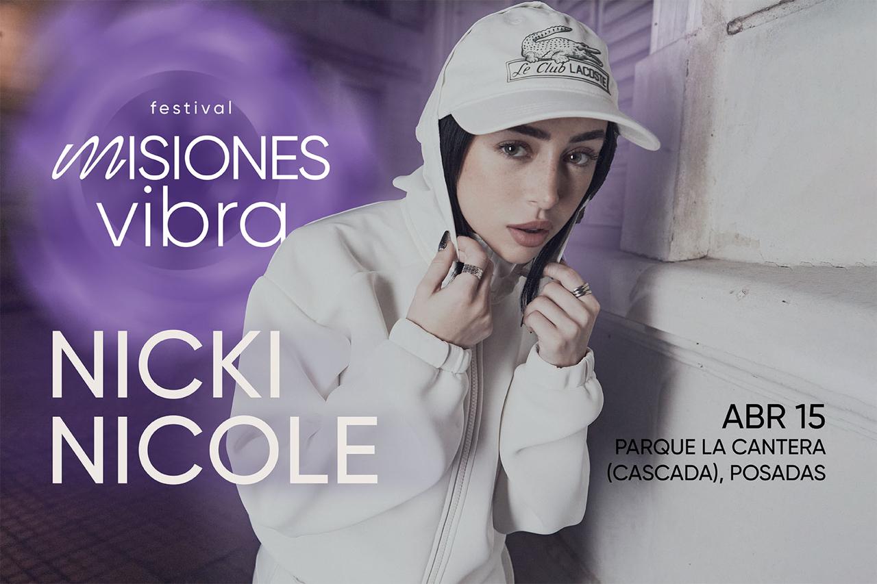 Misiones vibrará al ritmo de Nicki Nicole
