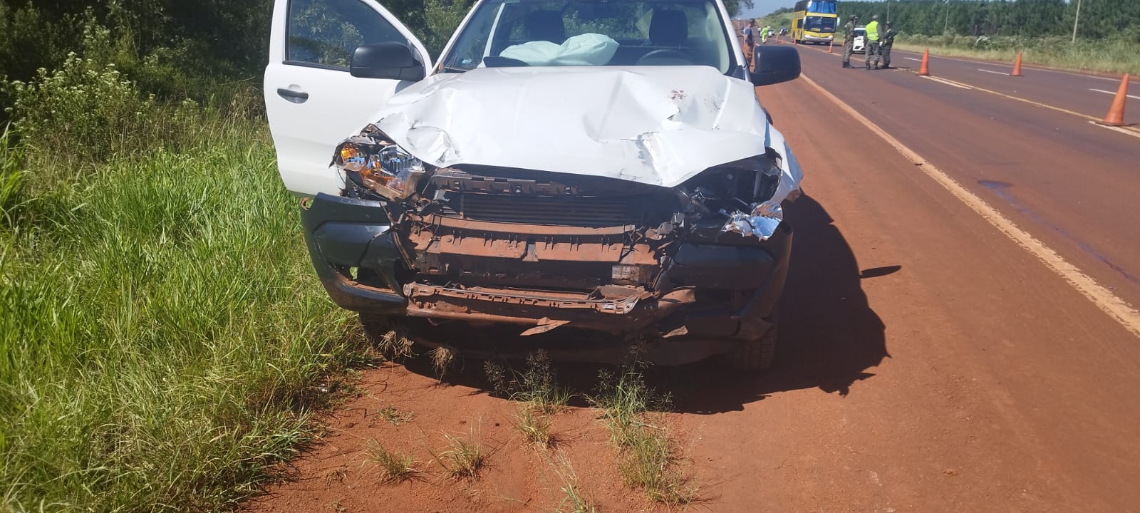 Fallecieron dos hombres tras un siniestro vial en la ruta 12