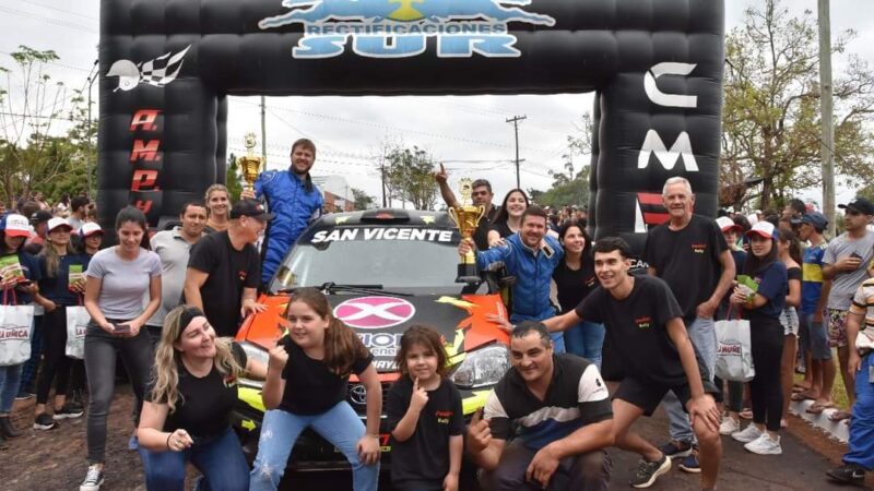 La dupla Maicon Paulus-Cristian Polzuber le dio a Toyota su primera victoria en el Misionero de Rally