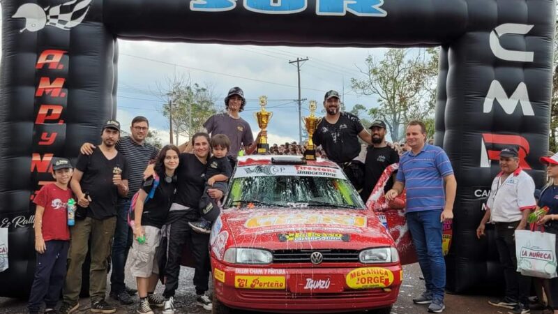 La dupla Benjamín y Catriel Devechi ganó por primera vez en el Misionero de Rally