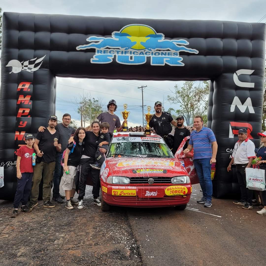 La dupla Benjamín y Catriel Devechi ganó por primera vez en el Misionero de Rally