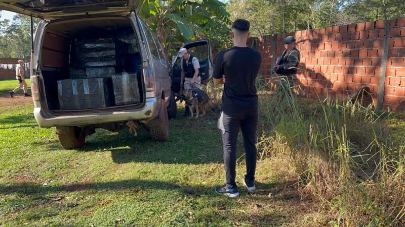 Prefectura desmanteló un centro de acopio de mercadería ilegal en Iguazú 