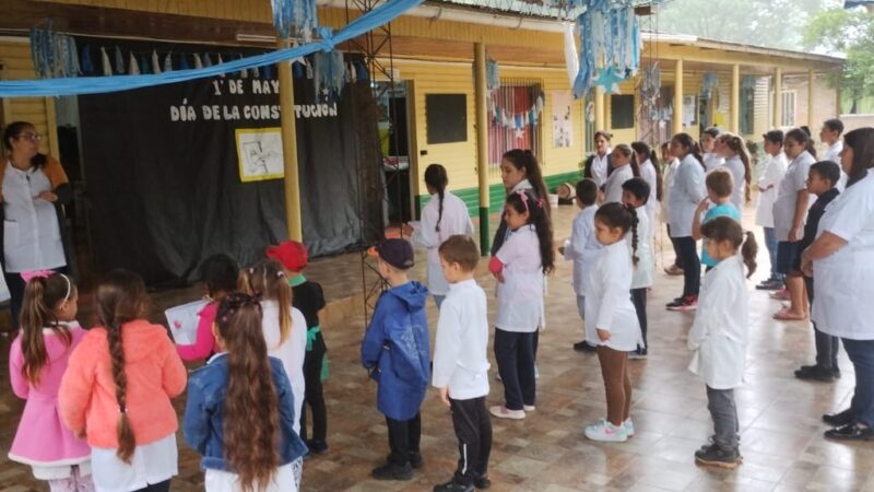 Más de 20 mil estudiantes prometieron lealtad a la constitución