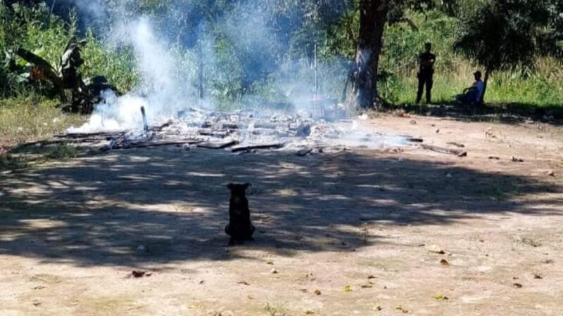 Tras discutir con su pareja habría incendiado su vivienda en comunidad Fortín Mborore 