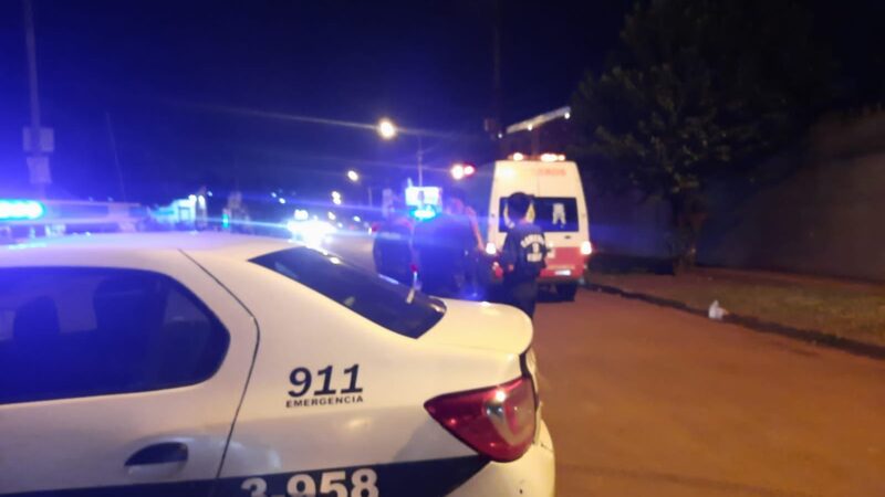 Atropelló a un peatón y huyó dejando a su acompañante herida en el lugar