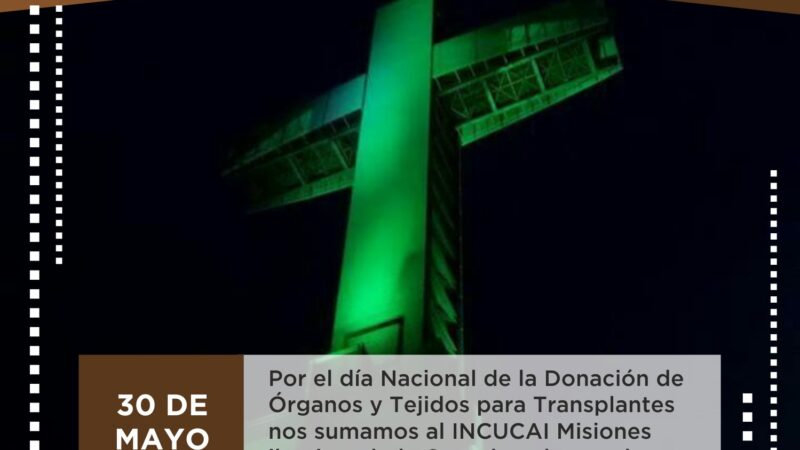 El Parque Temático se ilumina de verde por el Día Nacional de la Donación de Órganos y Tejidos