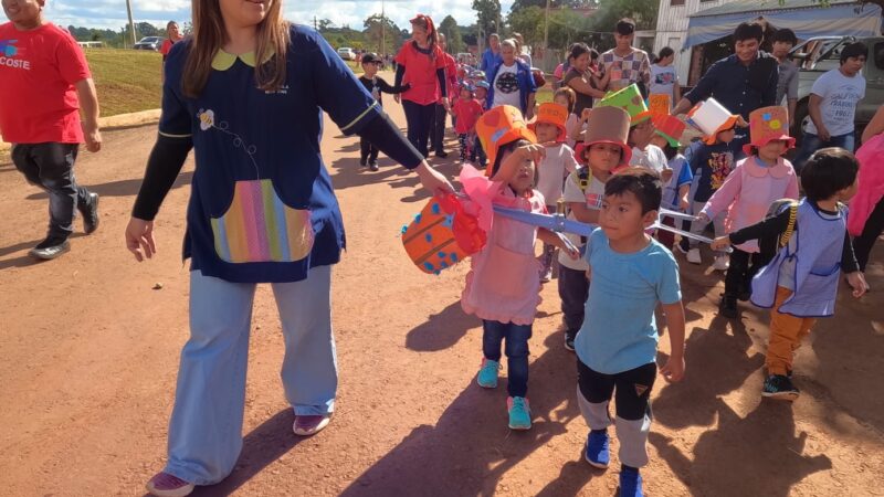 “Gurises Felices” inició el festejo por la Semana de los Jardines