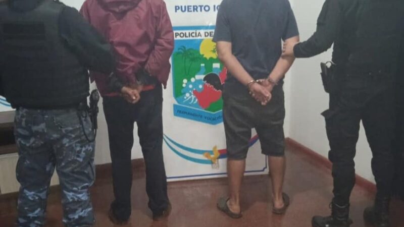 Intentaron ingresar a una vivienda familiar y fueron detenidos