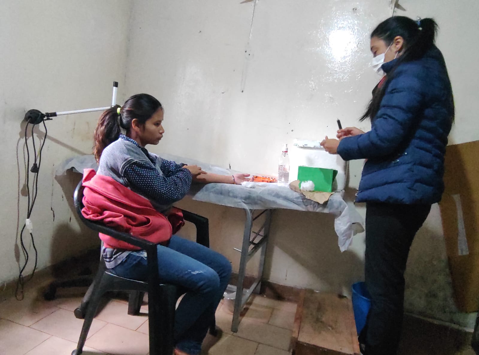 Realizaron análisis de laboratorio en la Comunidad Mbororé de Puerto Iguazú