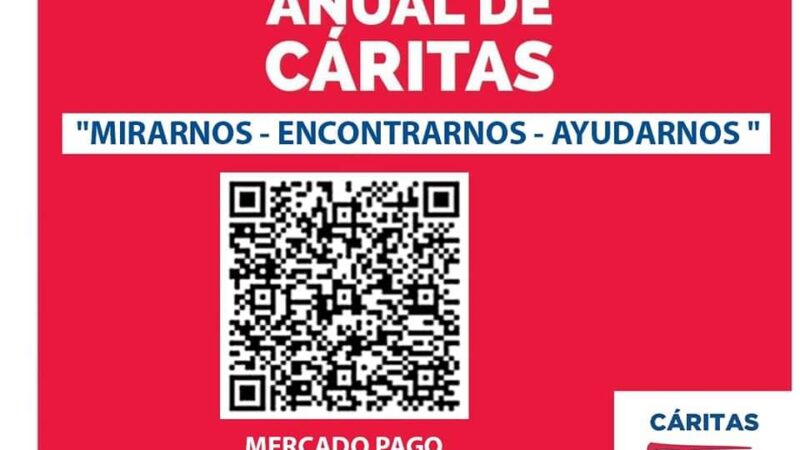Este fin de semana se realizará la Colecta Anual de Caritas Diocesana