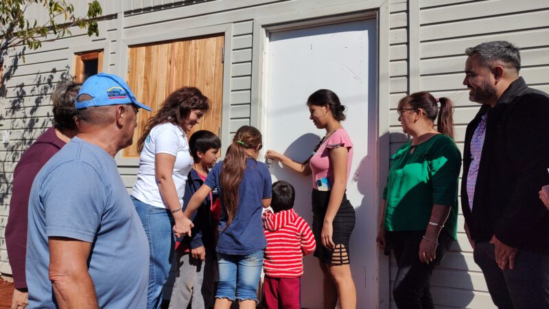 Hermanitos de Iguazú cuentan con una casa digna para vivir