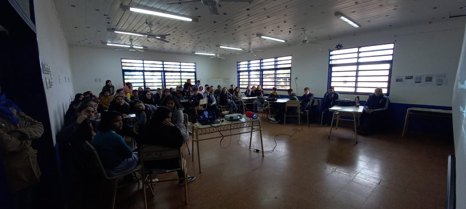 Dictaron charlas sobre prevención en Mojón grande
