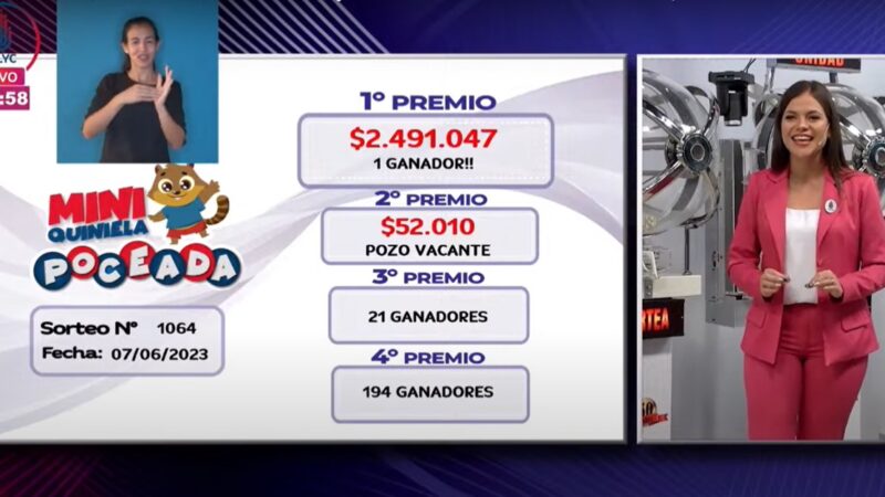 Un vecino de Posadas ganó la Mini Poceada