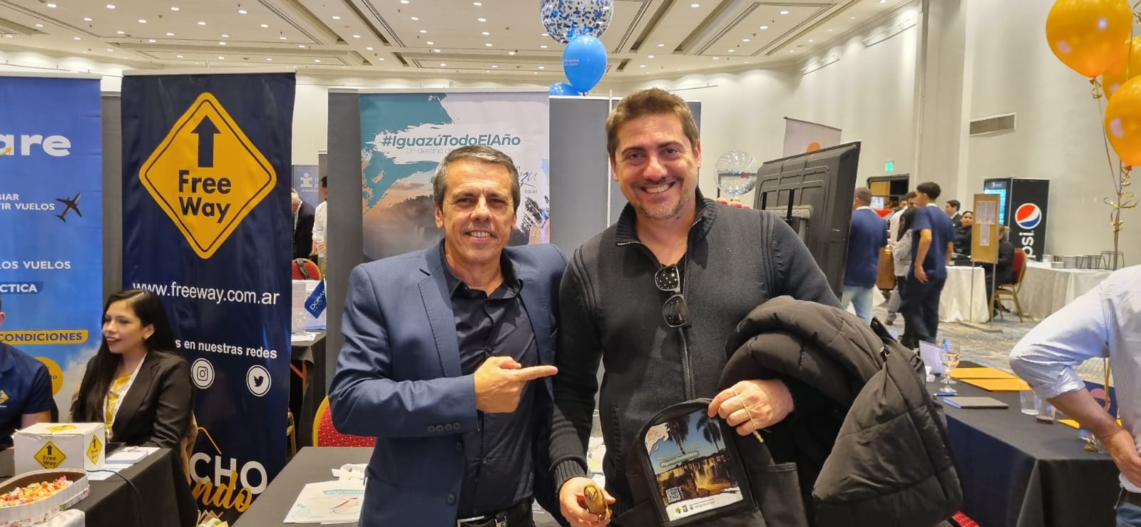 Promocionan las cataratas en el encuentro de comercialización turística ECTU 2023