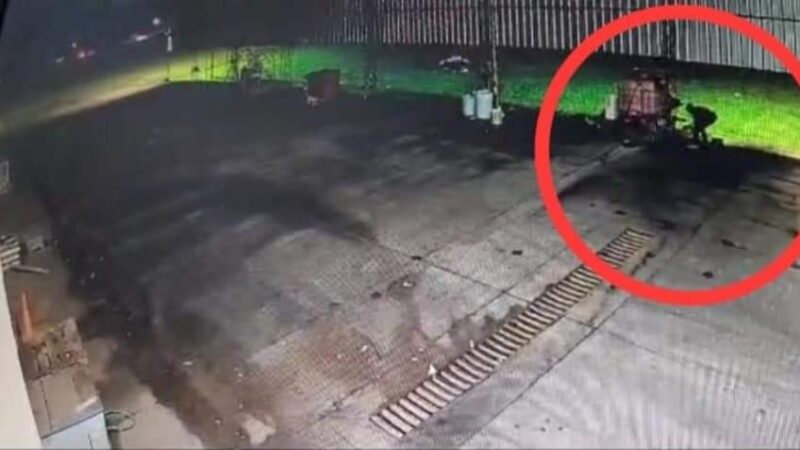 Capturaron a un joven que fue filmado cuando robaba una bomba de agua en Puerto Iguazú
