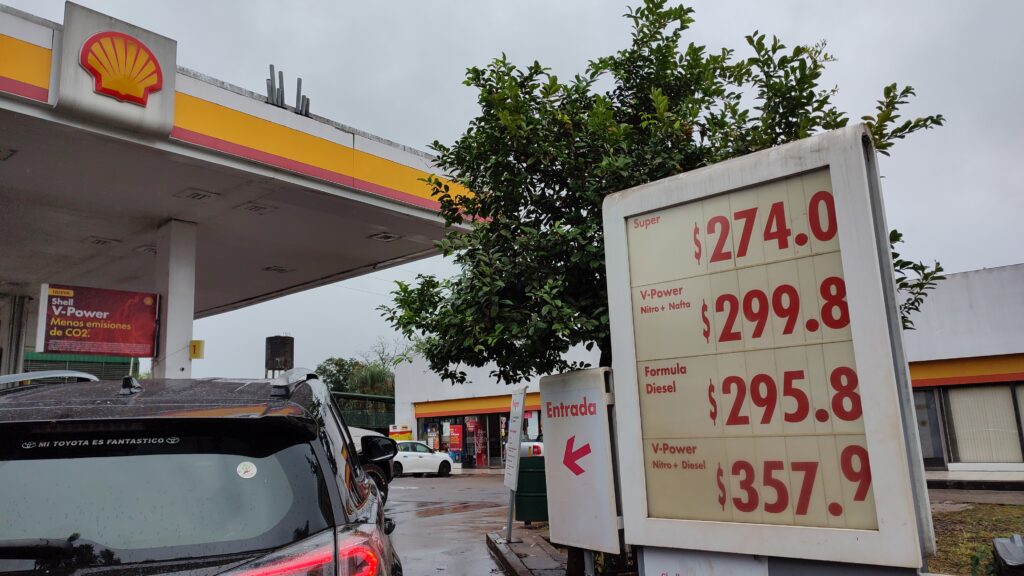 Precios exhibidos el jueves 15 de junio