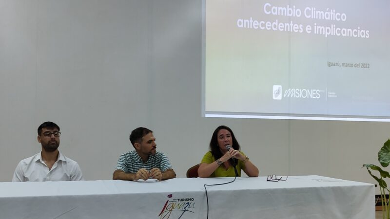 Brindarán un taller de participación ciudadana sobre cambio climático en Iguazú