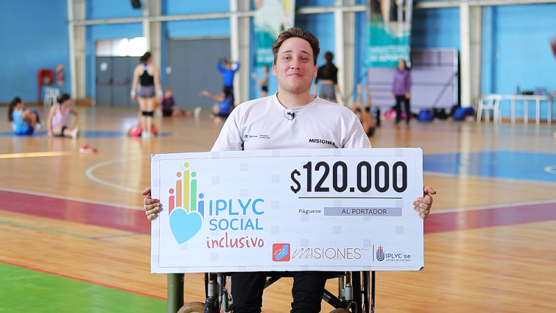 Comprará elementos deportivos con el dinero del Iplyc Inclusivo