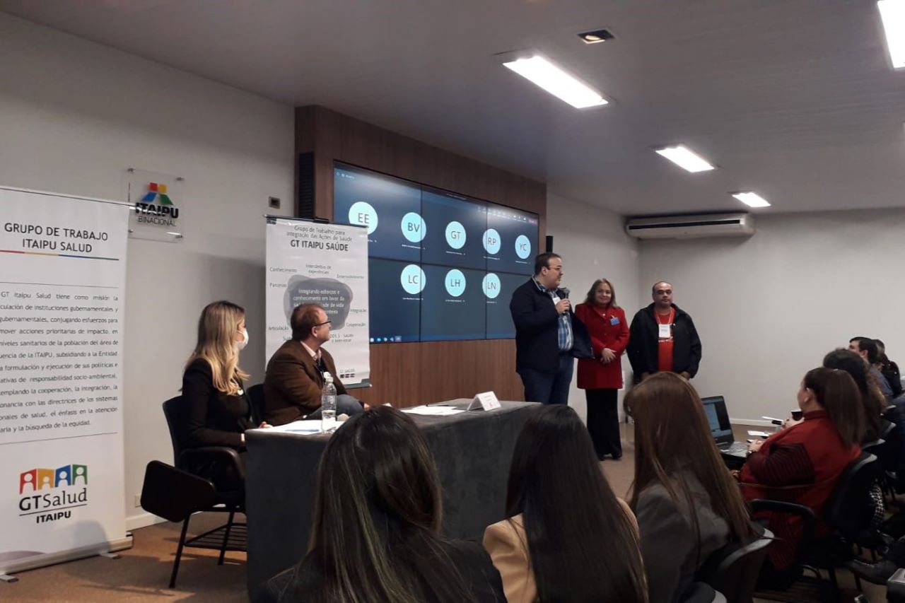 Salud Pública asistió a la 193ª reunión del GT Itaipú Salud en Foz do Iguaçu