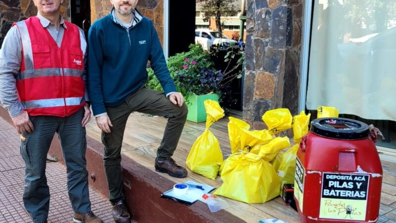 Iguazú sustentable: reunieron más de 165 kilos de pilas en los ecopuntos