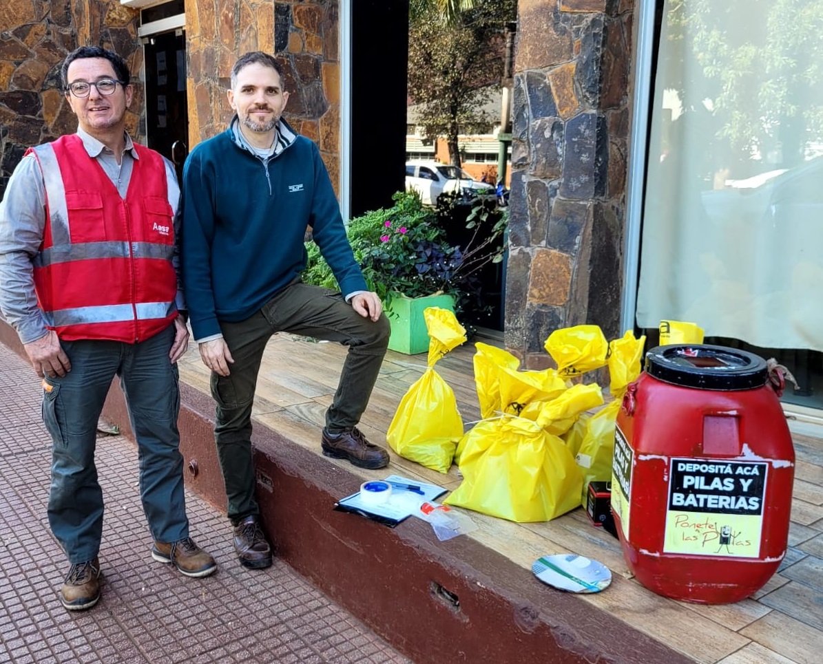 Iguazú sustentable: reunieron más de 165 kilos de pilas en los ecopuntos