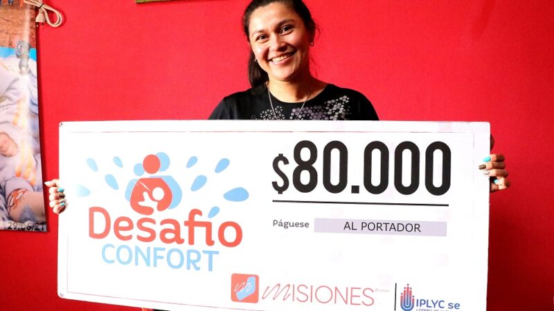 La ganadora del Desafío Confort usara el dinero para cubrir gastos médicos de su padre