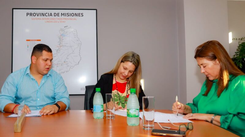 A través de un convenio promueven el desarrollo energético en las comunidades Guaranies