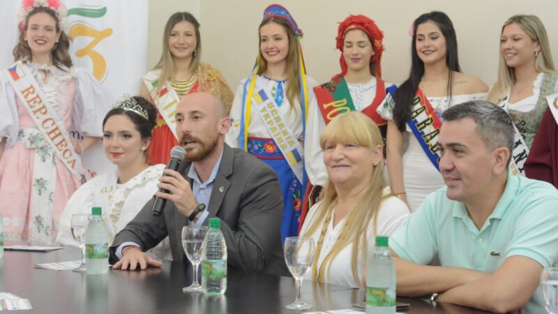 Todo listo para la Fiesta Nacional del Inmigrante
