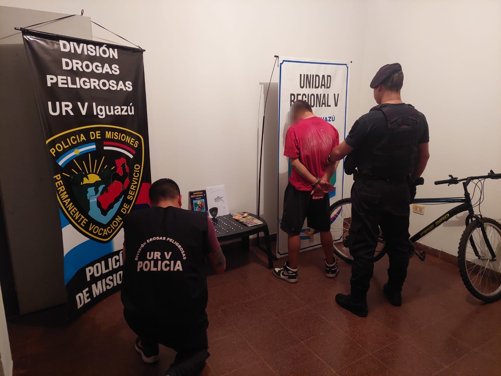 Dealer ciclista fue detenido con 66 dosis de “pedra” en Puerto Iguazú