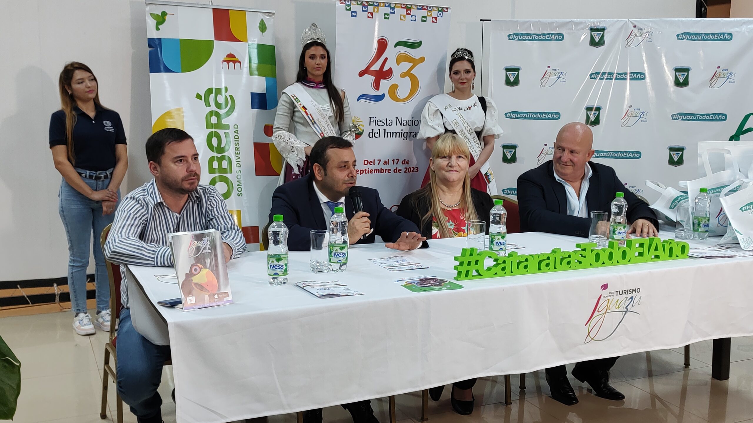 Presentaron la 43º edición de la Fiesta Nacional del Inmigrante