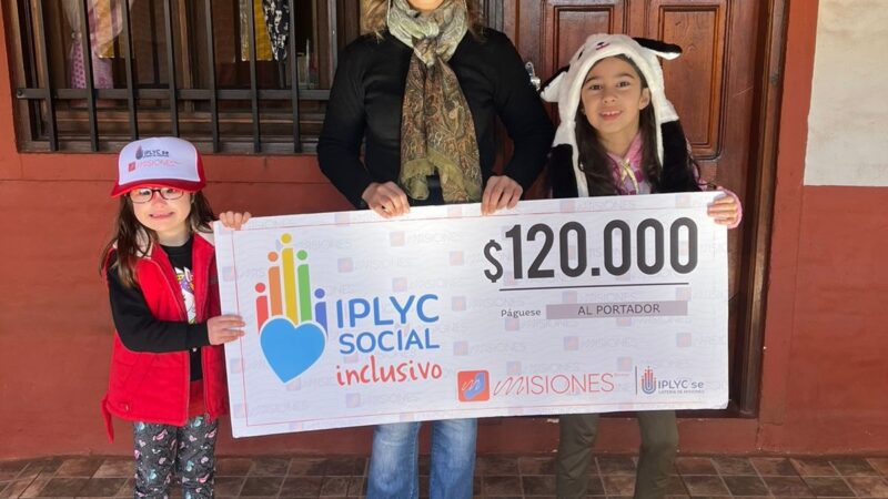 Con el premio del Inclusivo pagará las terapias de su hija