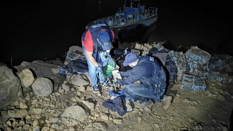 Prefectura incautó 1 tonelada de marihuana y un kilo cocaína en Puerto Libertad