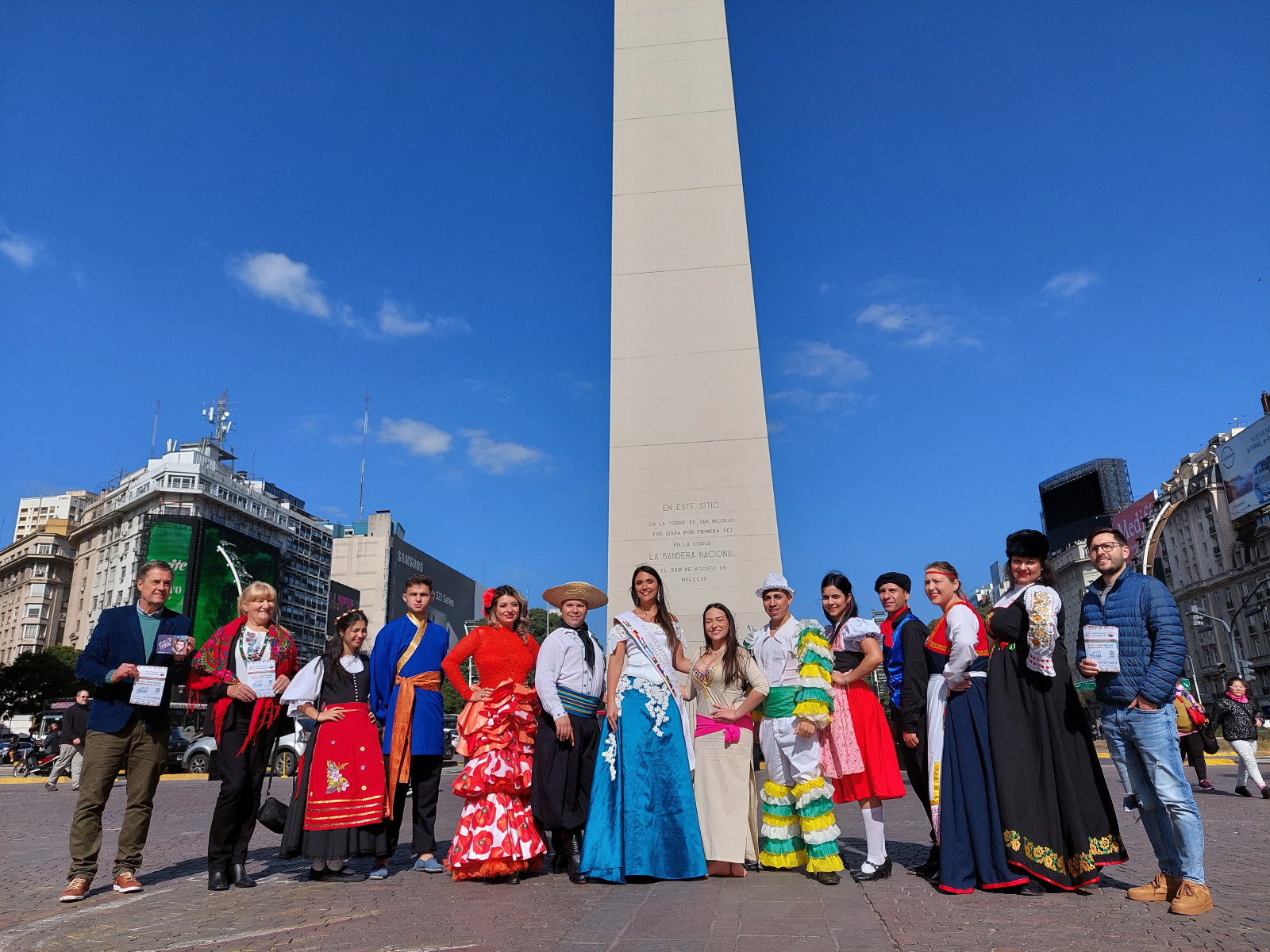 Promocionan la Fiesta Nacional del Inmigrante, en Buenos Aires