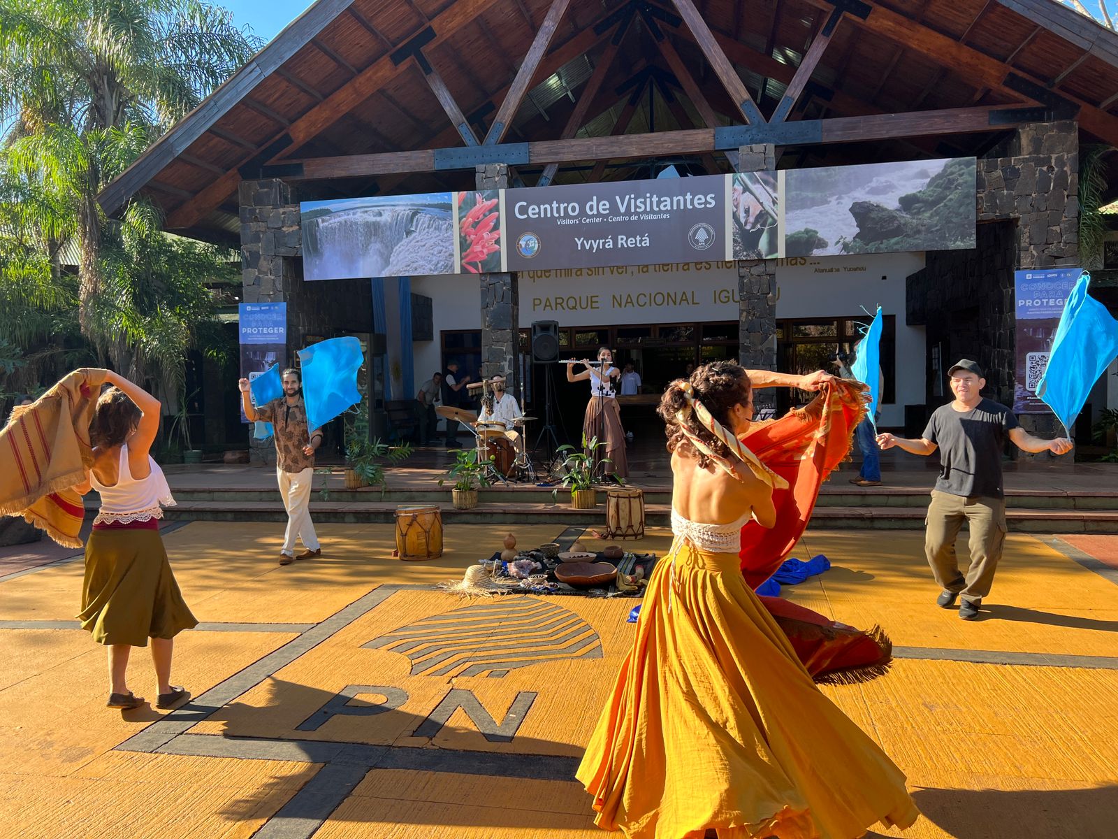 Celebraron la Pachamama en el Parque Nacional Iguazú