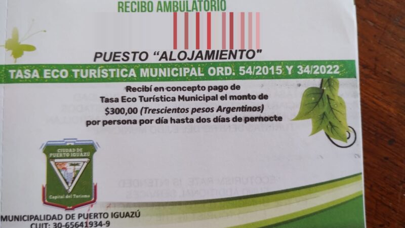 Aumentó la tasa ecoturística y avanzan con el proceso de bancarización