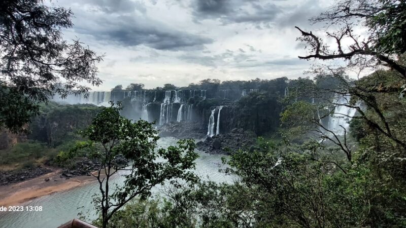 Cataratas con poco caudal deja a la vista sus bondades