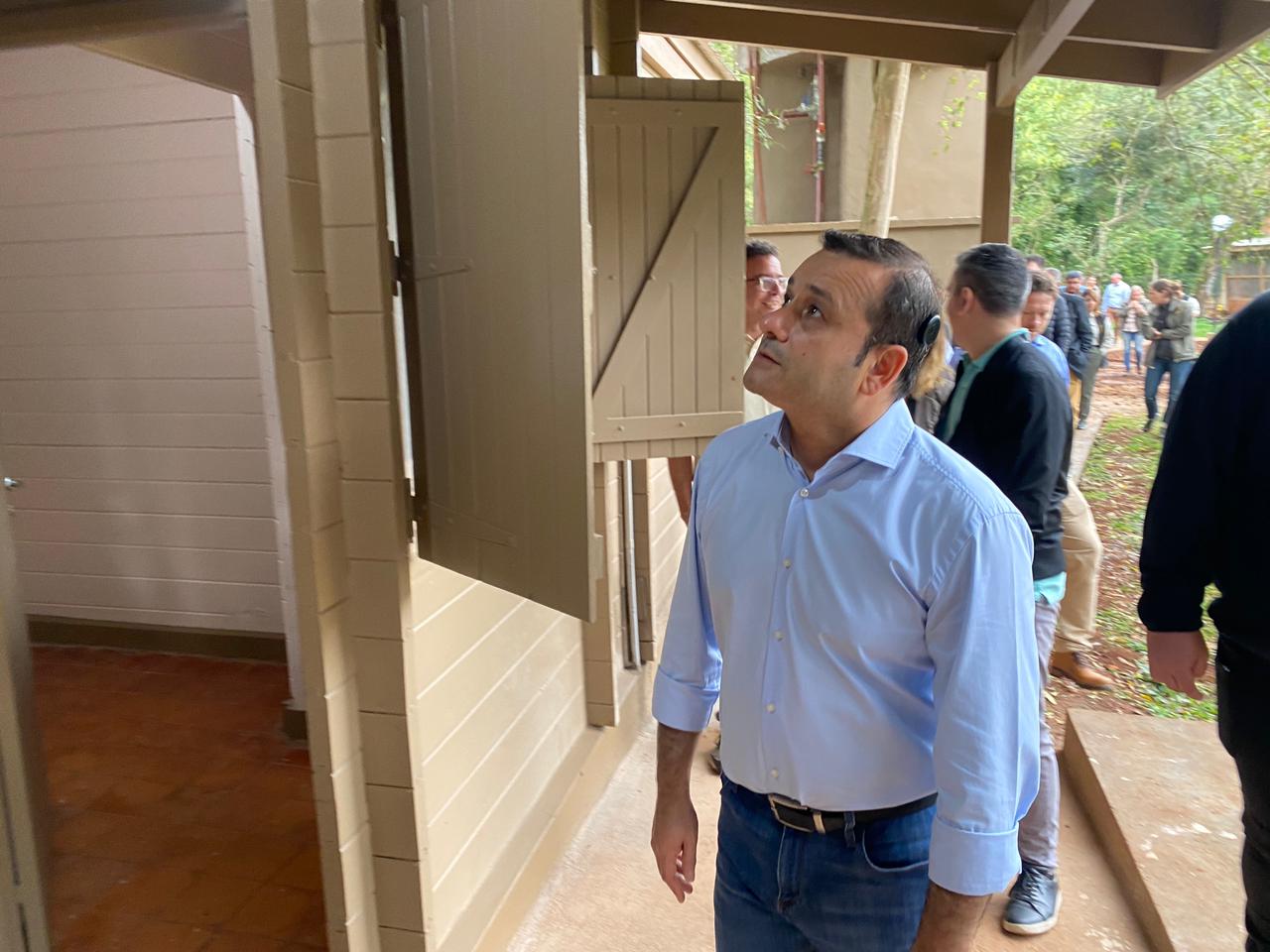 Recorrieron las obras de campamento Yaguareté que están próximos a inaugurarse