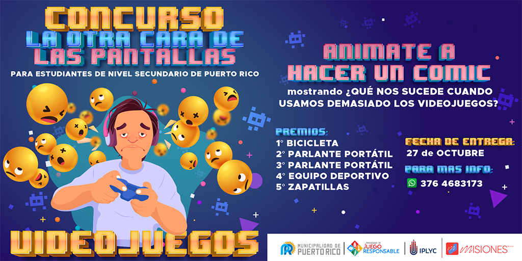 Se viene un concurso sobre videojuegos para estudiantes de Puerto Rico