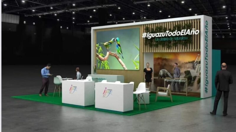 Presentaron el diseño del stand de Iguazú para la Feria Internacional de Turismo 2023