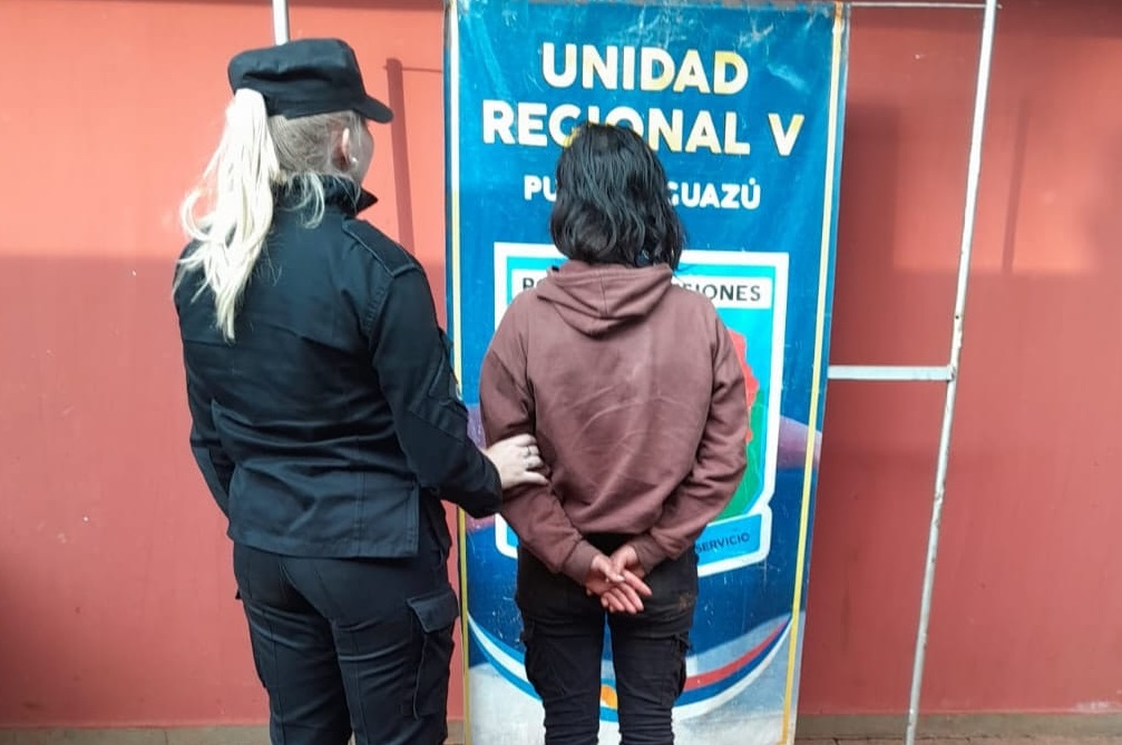 Arrestaron a la mujer que era buscada por agredir a otra en Comandante Andresito
