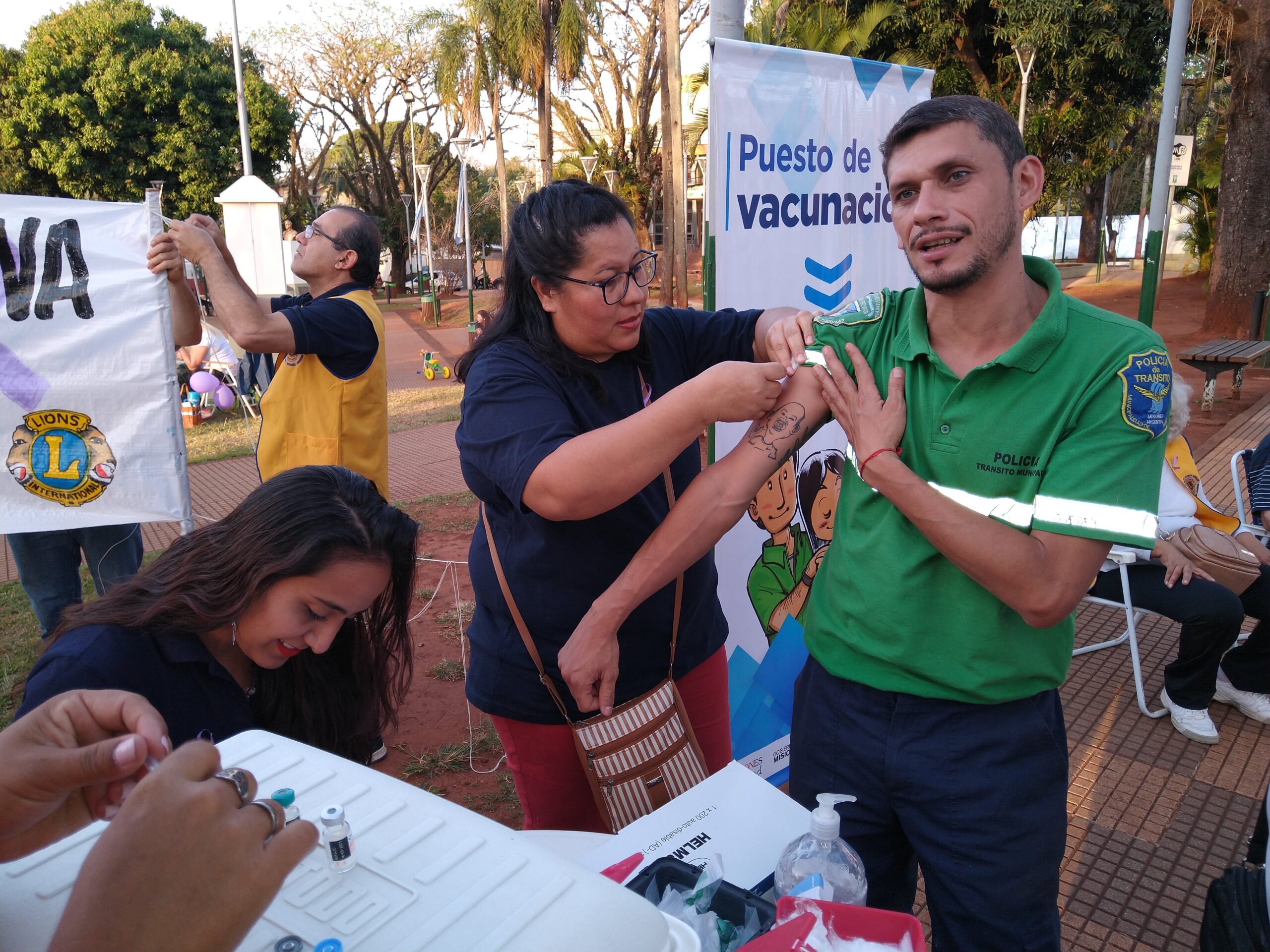 Búsqueda activa y cronogramas programados para completar el calendario de vacunación en Iguazú