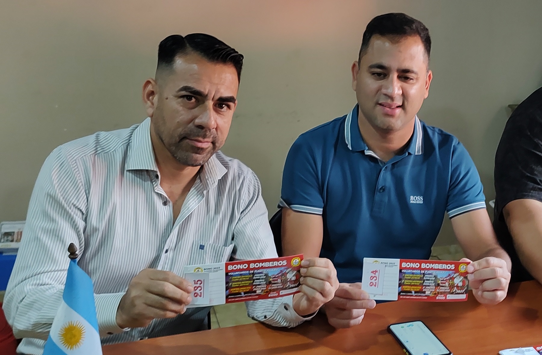 Este viernes los bomberos sortean el primer premio estimulo del Bono Colaboración