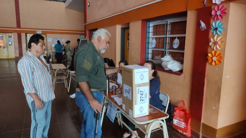 En Iguazú voto el 74% del padrón y 1.786 personas justificaron el NO voto